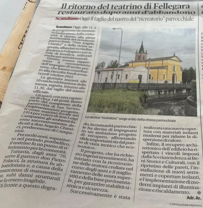 Errore caricamento immagine